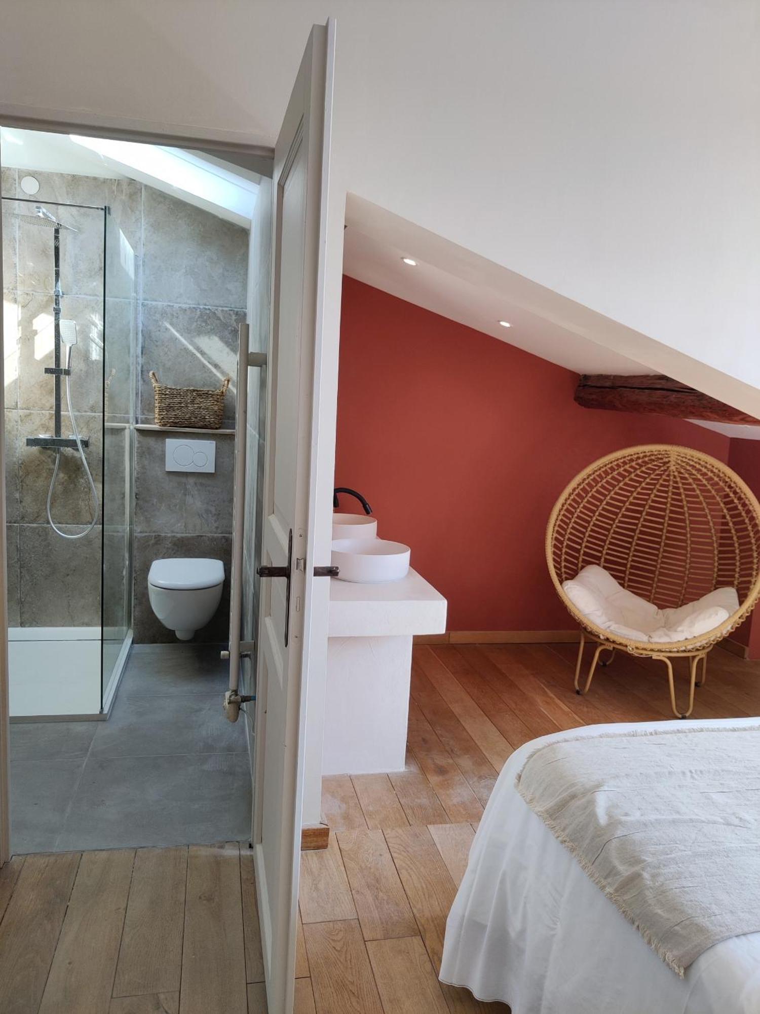 Chambres D'Hotes - Bed And Breakfast Les Palmiers Mèze Szoba fotó